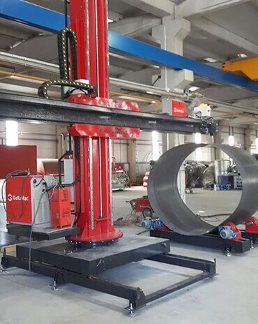 Tank Turning Rolls, Turning Roller, Automatic Welding Rotator, Chain Type Steel Beam Rotator Machine, Chain Beam Turning Machine
