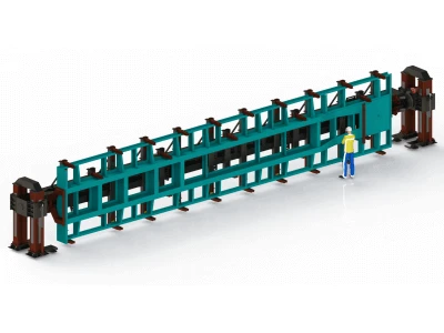 Automatic Chassis Welding Positioner, Chosis Weiding Positioner, Truck Chassis Positioner Automation Systems, Frame Welding Positioner